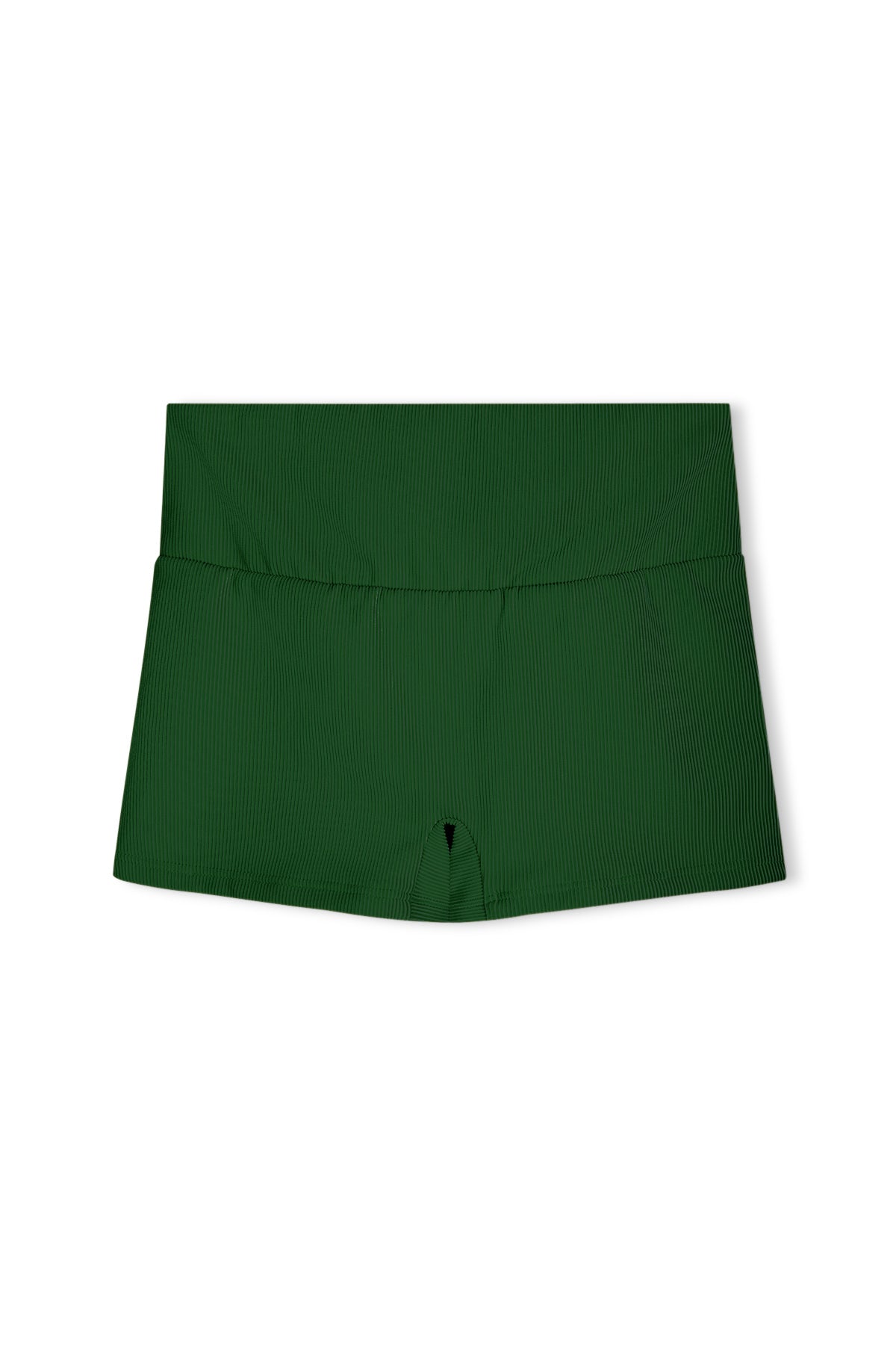 Signature Stripe Boy Short - Tallow Green
