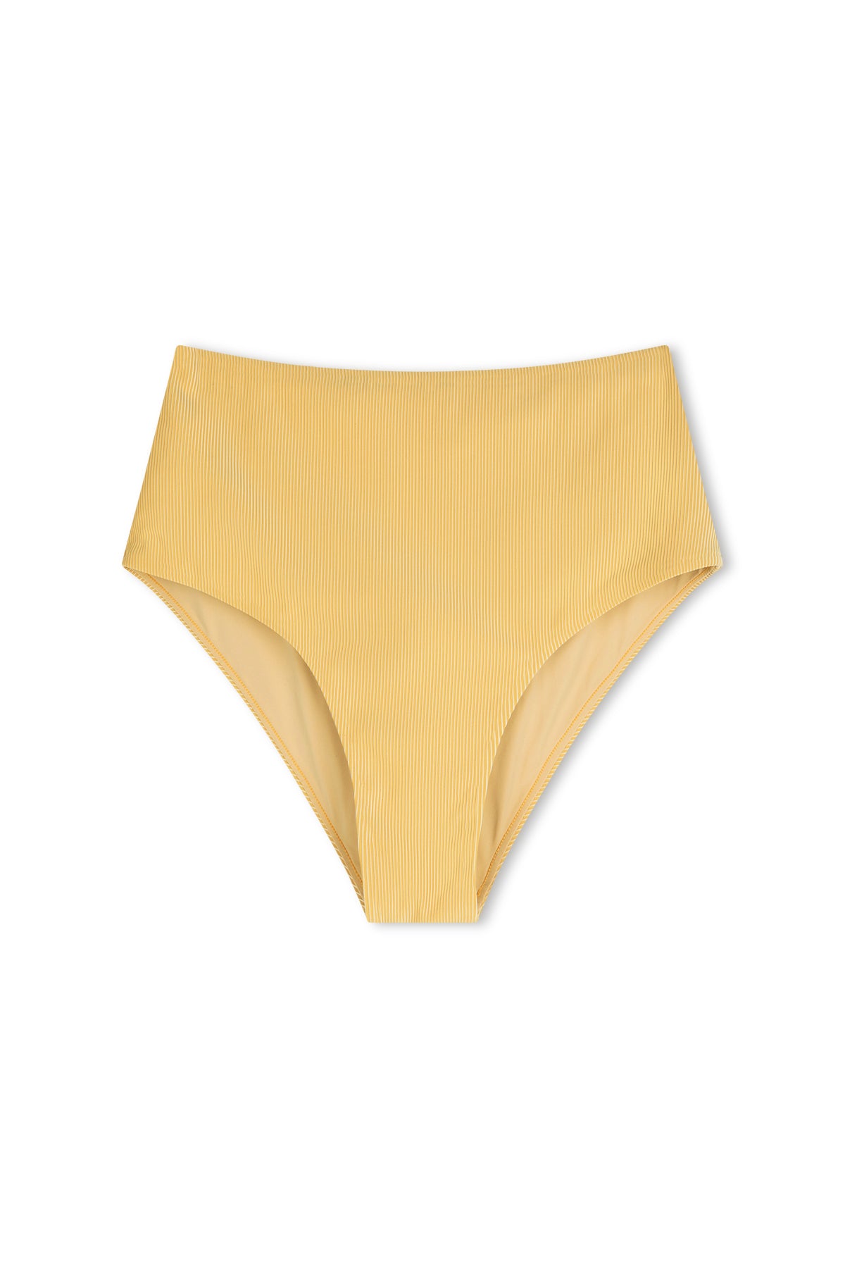 Signature Stripe High Full Brief - Marigold
