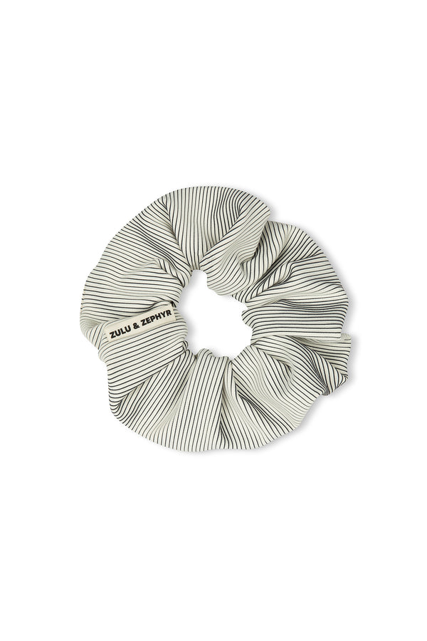 Signature Stripe Scrunchie - Coconut