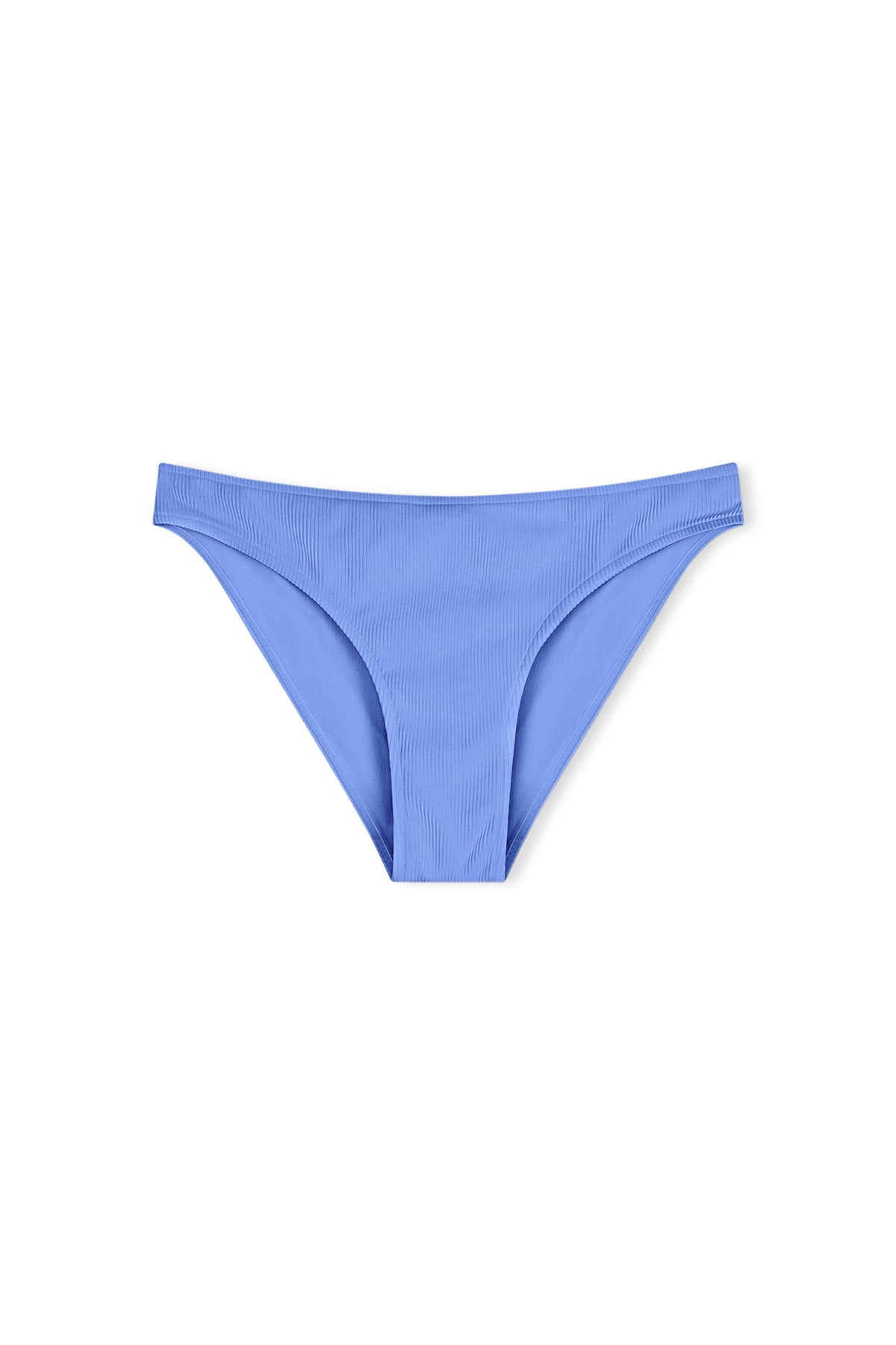 Signature Stripe High Cut Brief - Sky