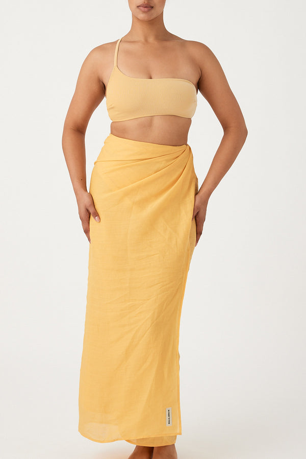Signature Ramie Sarong - Marigold