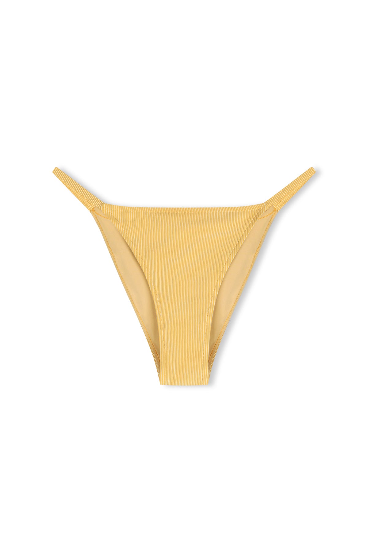 Signature Stripe Hipster String Brief - Marigold
