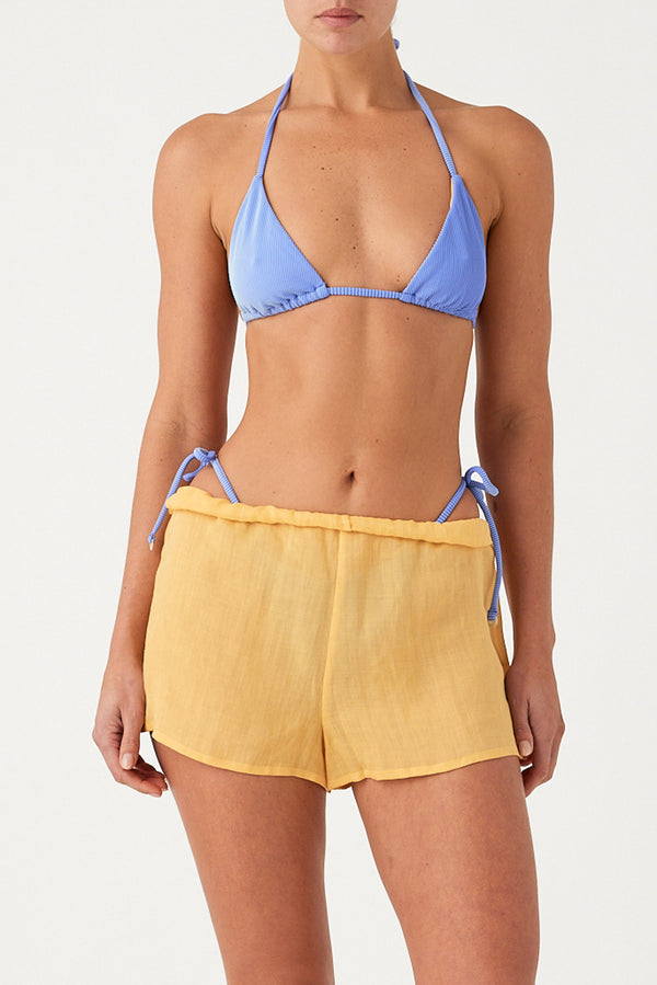 Signature Ramie Short - Marigold