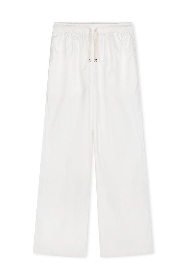 Cotton Poplin Pant - Milk