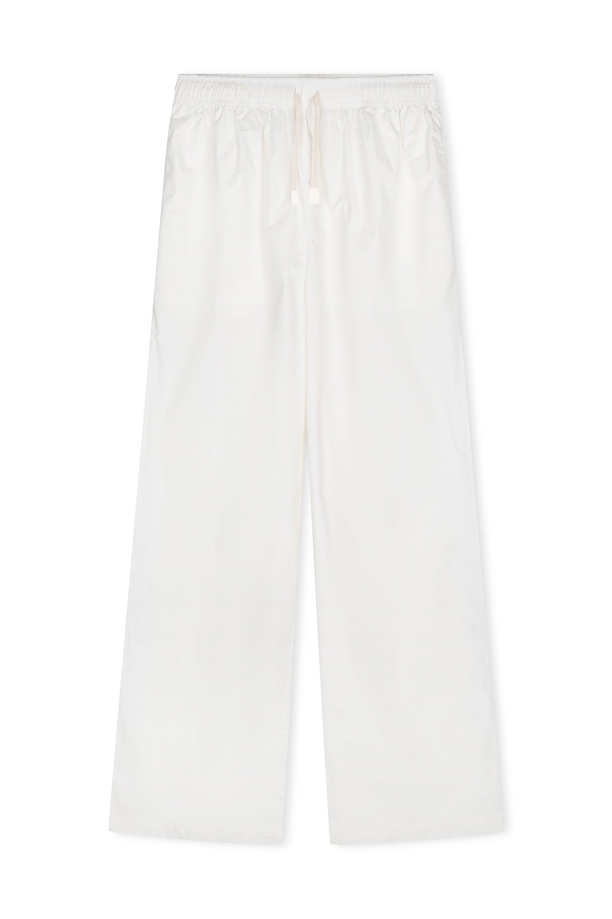 Cotton Poplin Pant - White