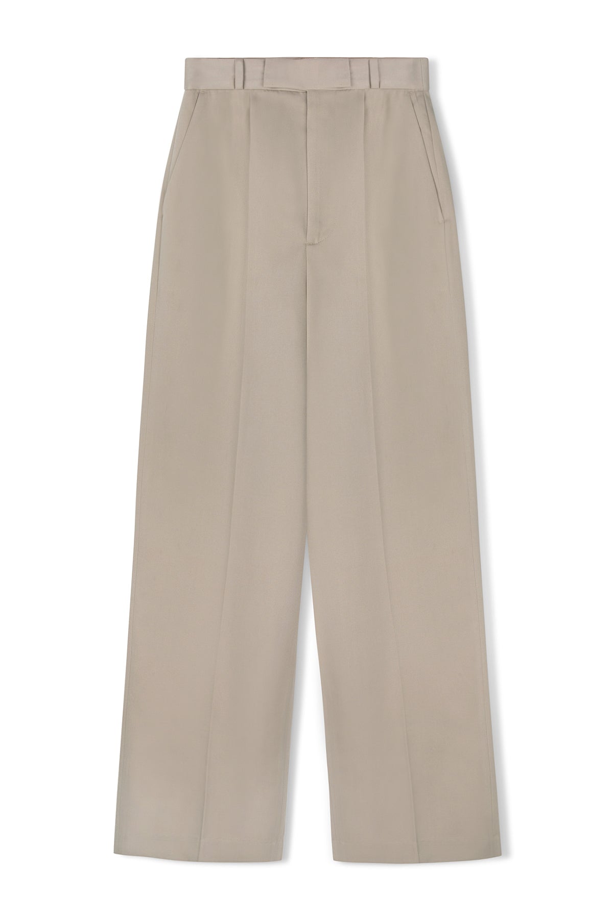 Recycled Tailored Pant - Natural