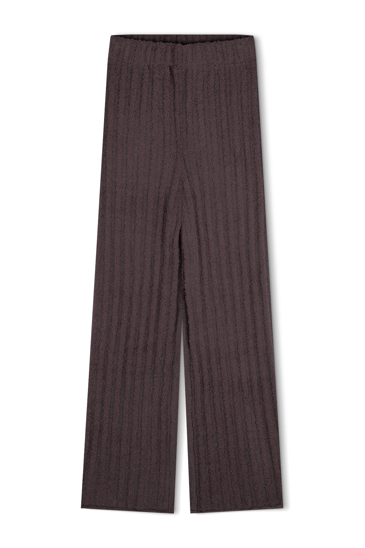 Currant Textured Stripe Knit Pant