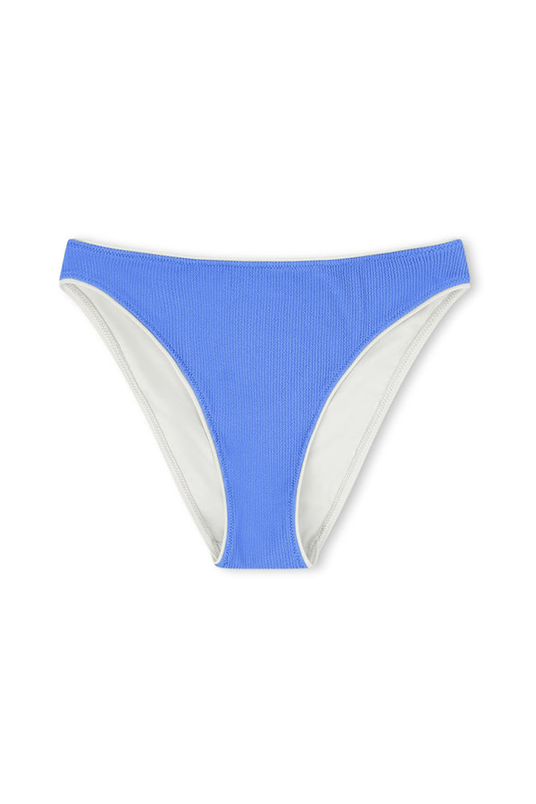 Textured High Cut Brief - Sky Blue