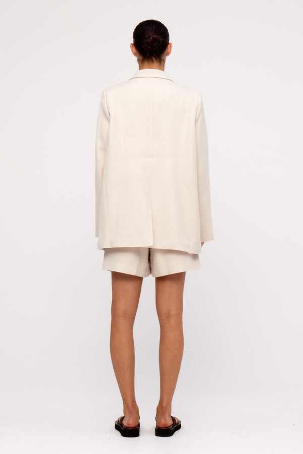 Tailored Twill Short - Husk