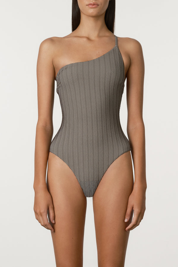 Chevron Lattice One Piece