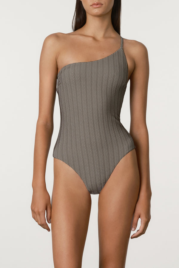 Chevron Lattice One Piece