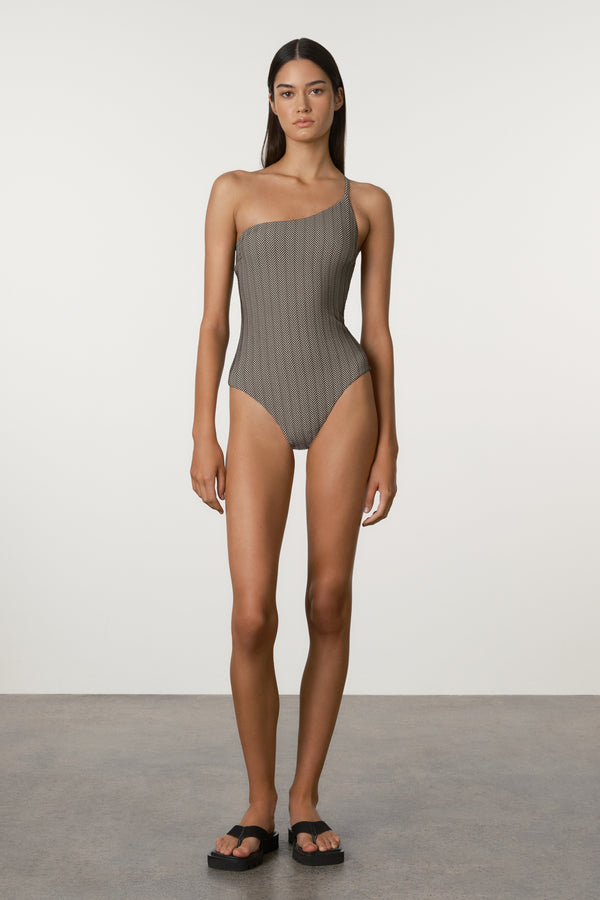 Chevron Lattice One Piece