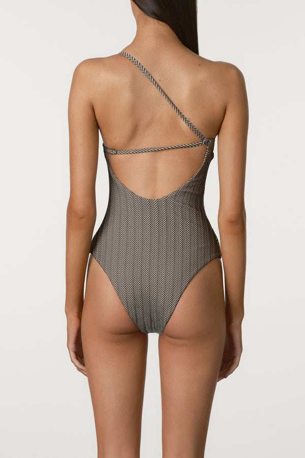 Chevron Lattice One Piece