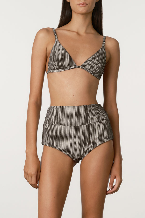 Chevron Lattice Triangle