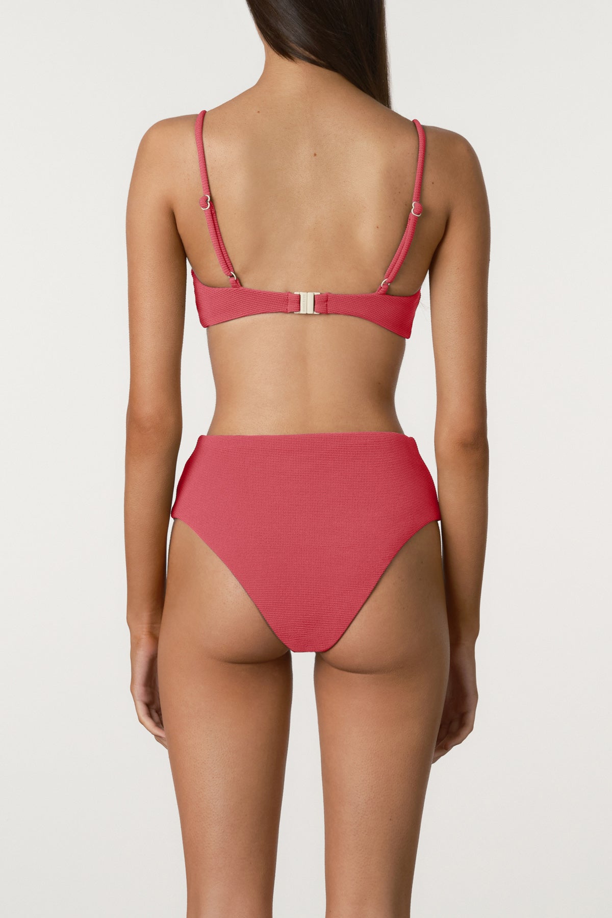 Waffle Bralette - Berry