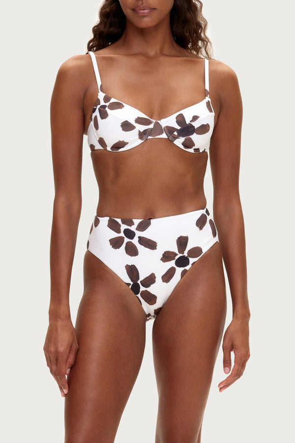 High Full Brief - Chocolate Flower