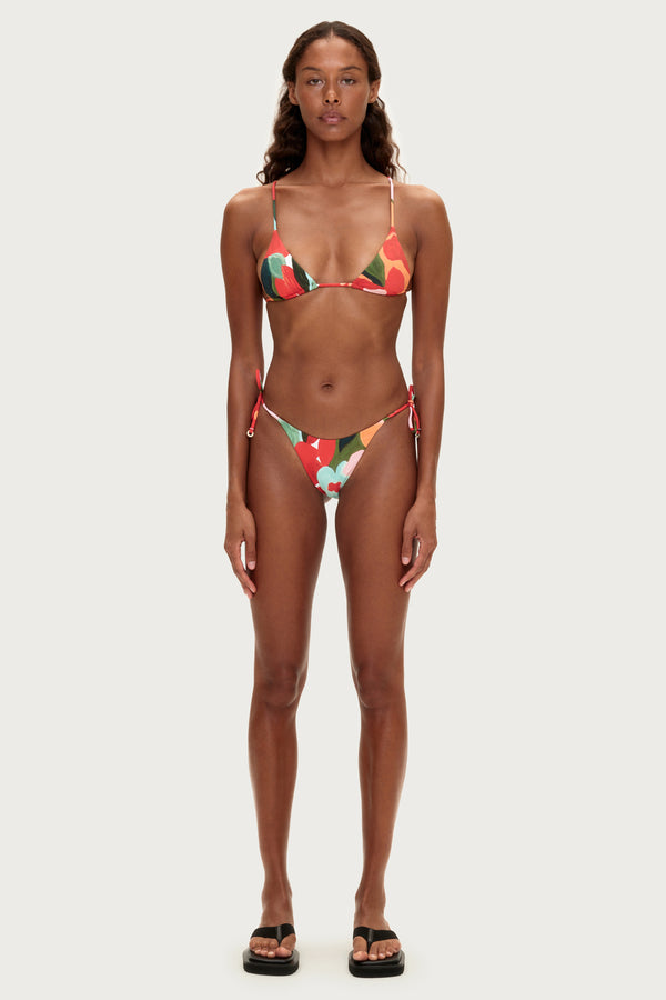 Retro Tie Brief - Red Floral