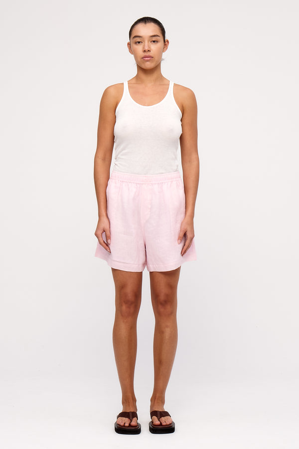 Ramie Short - Soft Pink