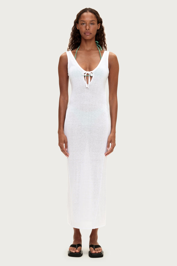 zulu midi dress Zulu & Zephyr Ribbon Dress Stripe
