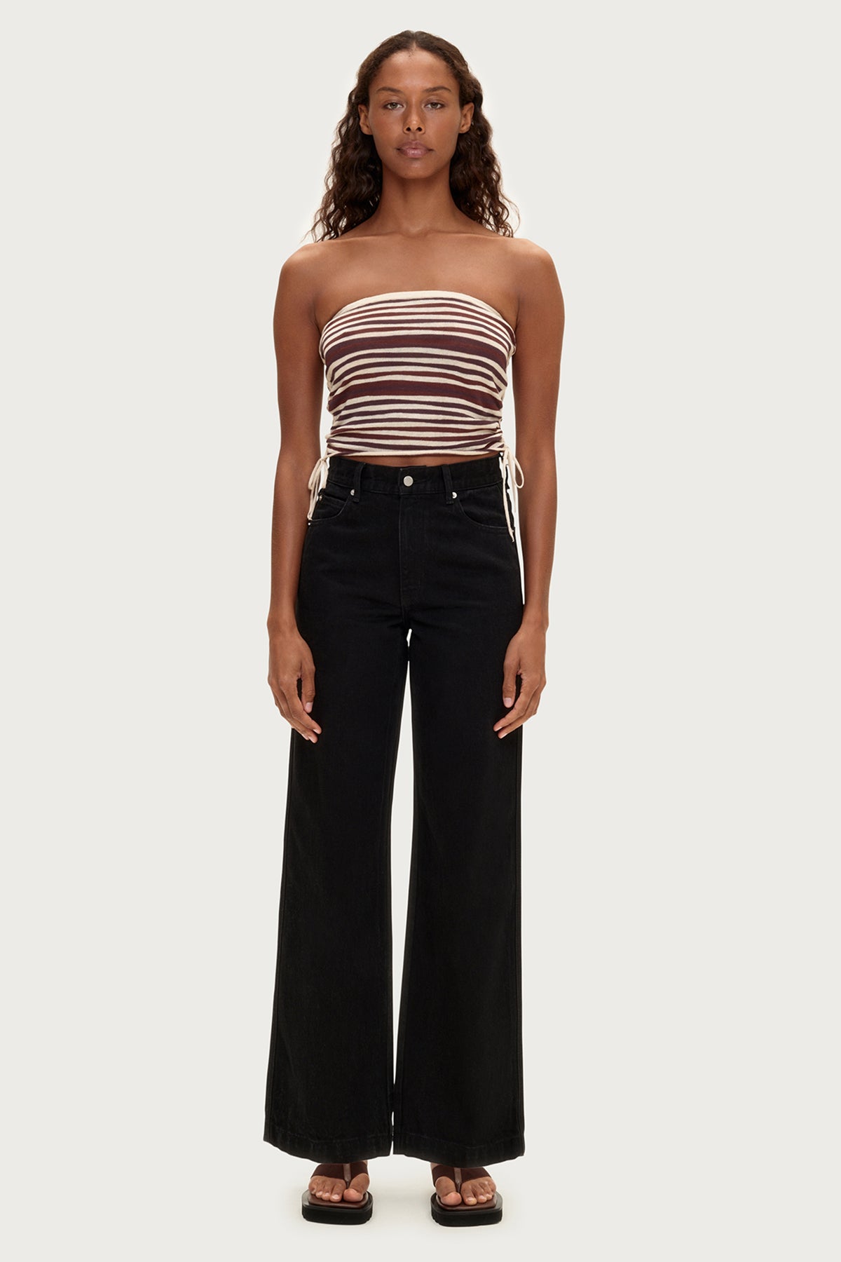 Mid Rise Jean - Black