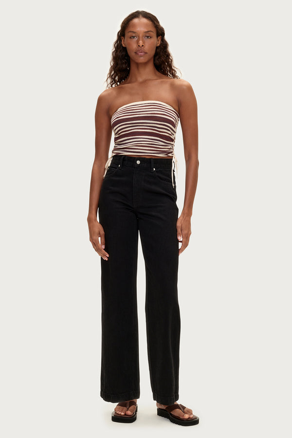 Mid Rise Jean - Black
