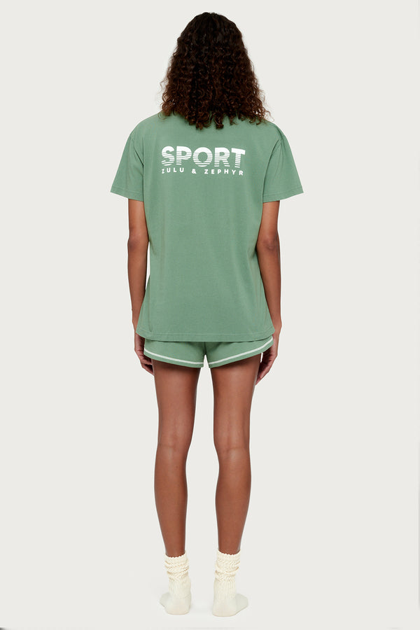 Jersey Short - Sage