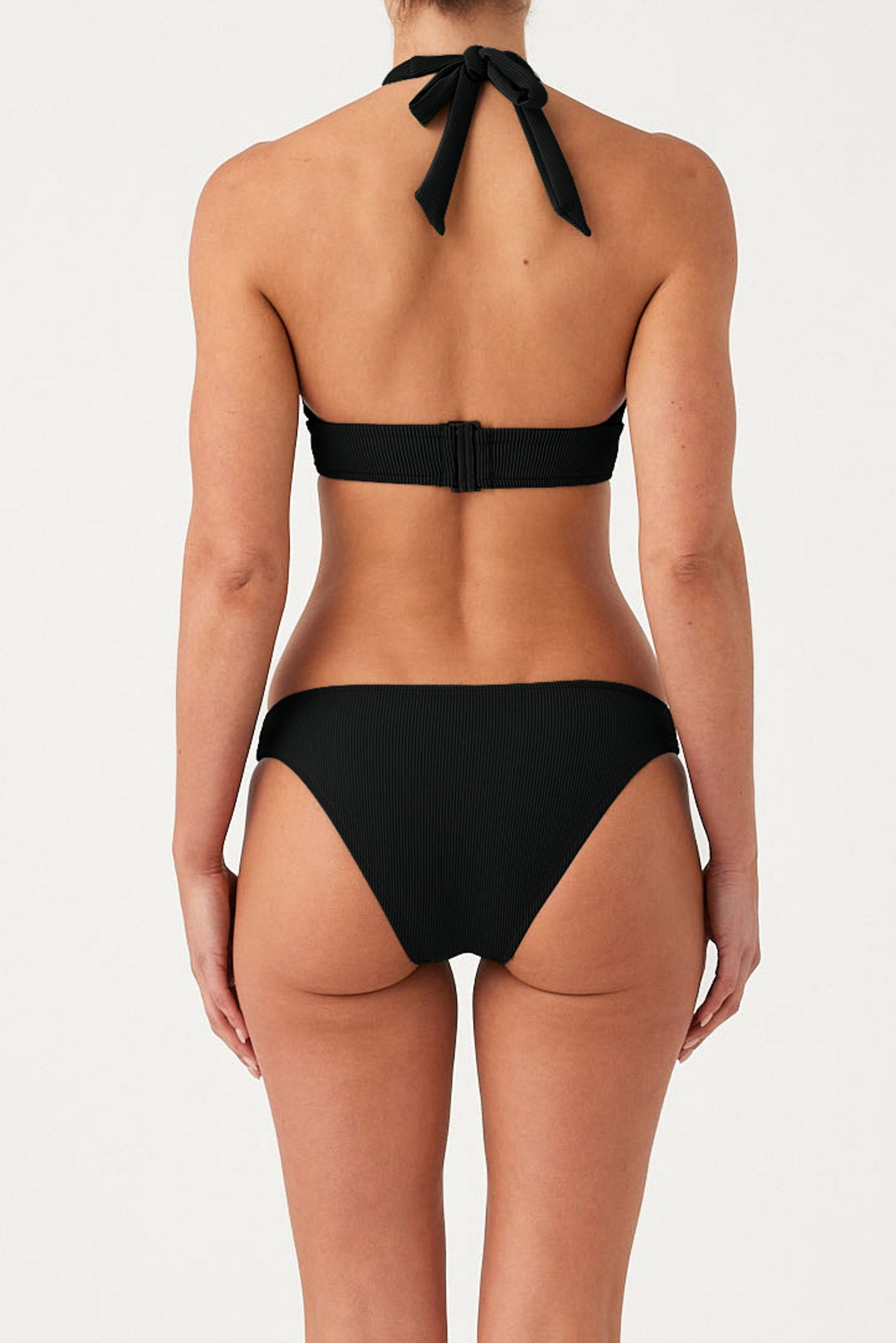 Signature Stripe Classic Brief - Black