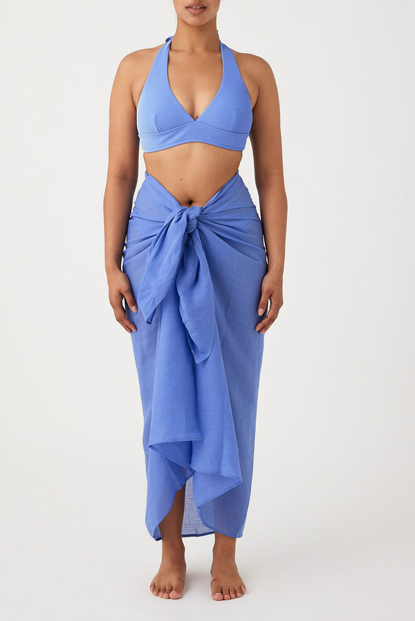 Signature Ramie Sarong - Sky