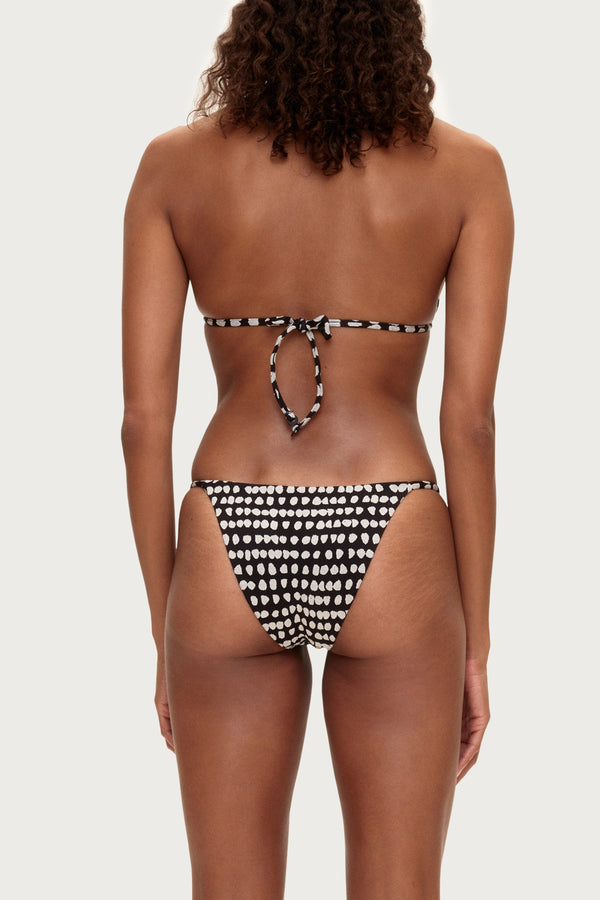Textured String Brief - Spot