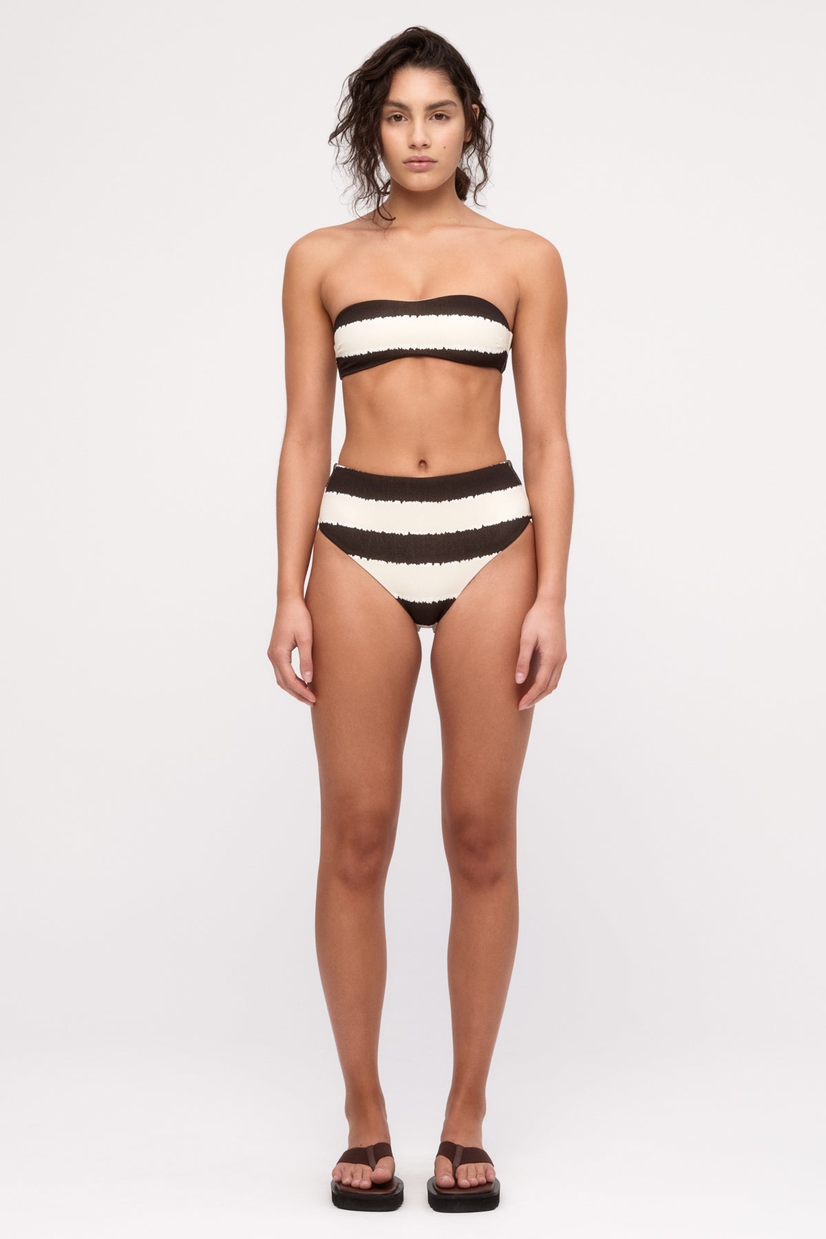 Bandeau Top - Tie Dye Stripe
