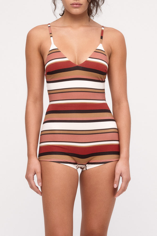 Bodysuit - Earth Stripe