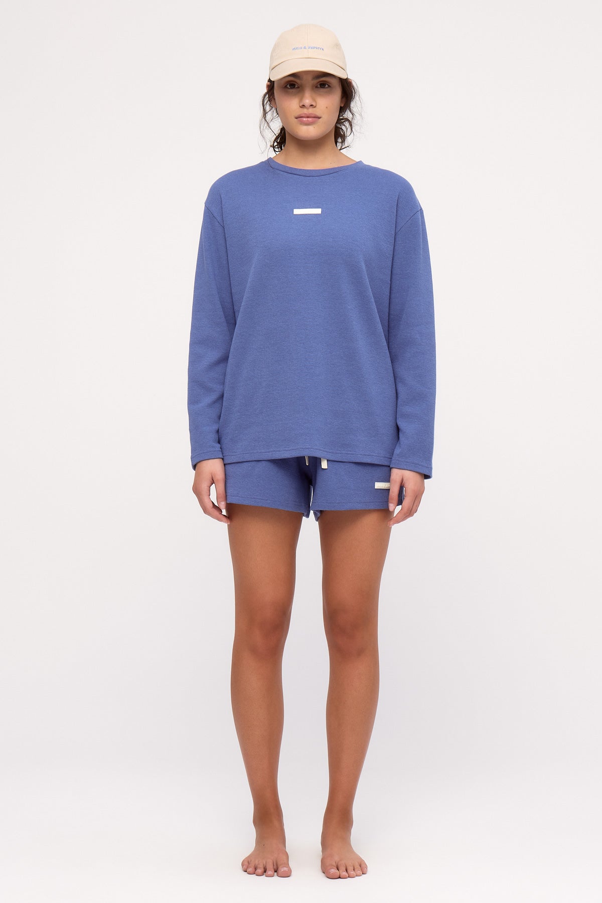 Waffle Sport Short - Blue