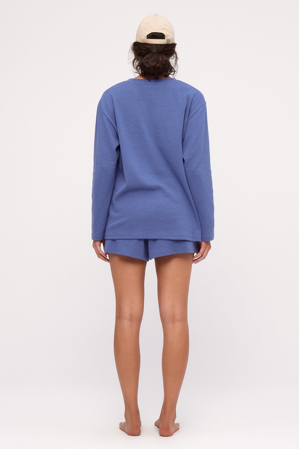 Waffle Sport Short - Blue