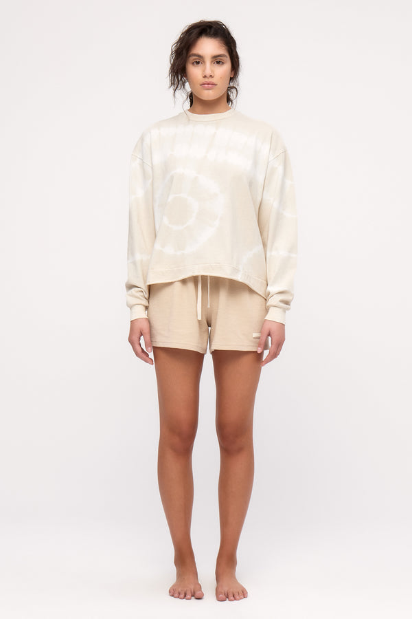 Waffle Sport Shorts - Natural