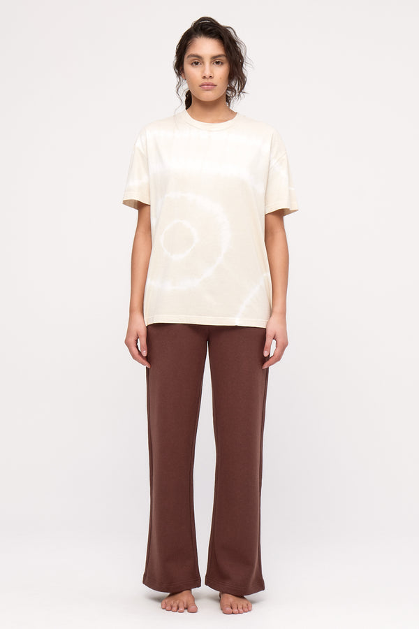 Tie Dye T Shirt - Natural