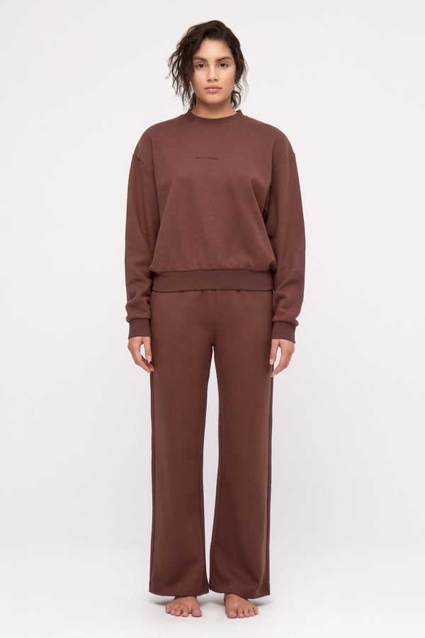 Fleece Sport Sweatpant - Carob