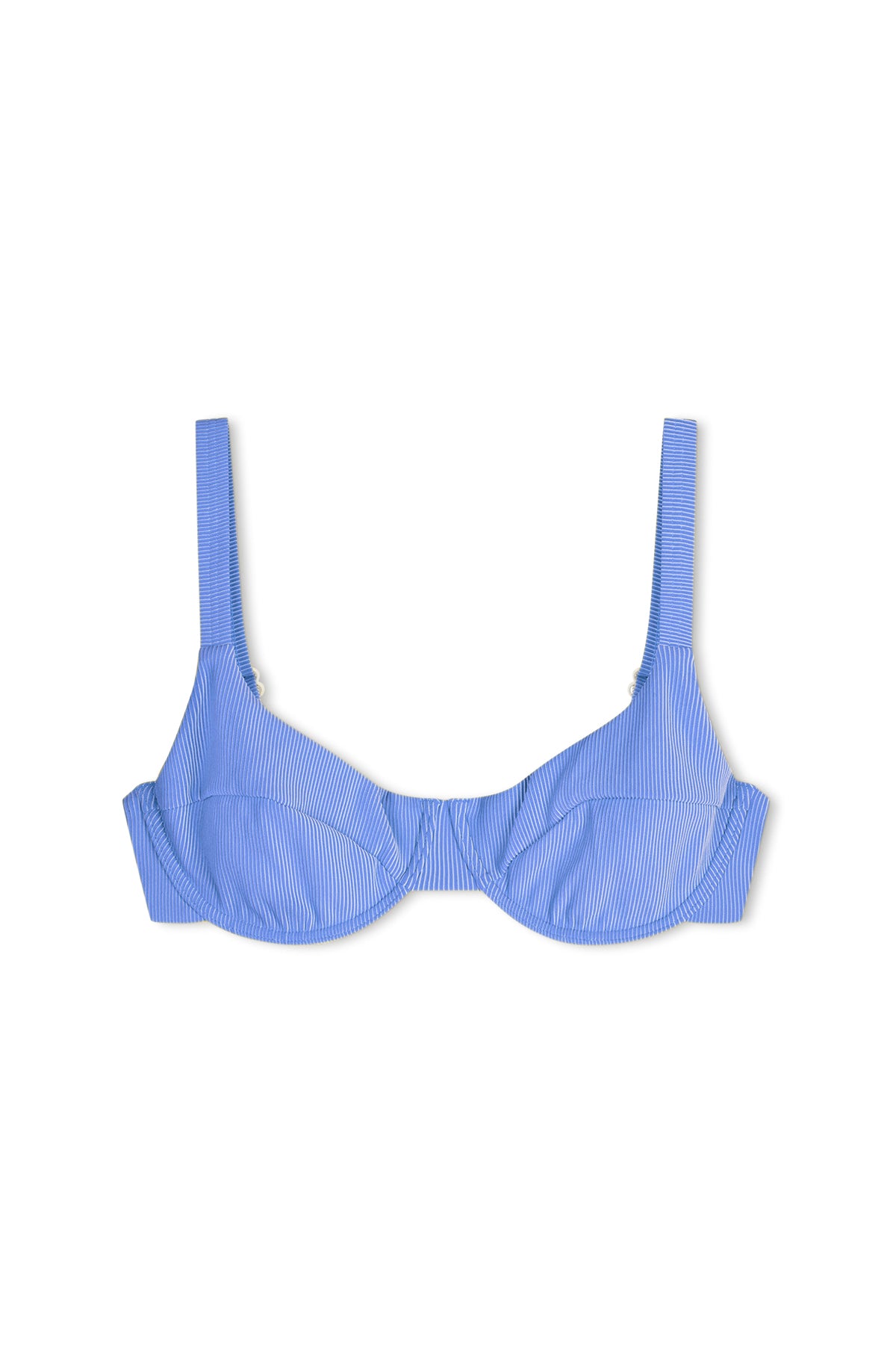 Signature Stripe Adjustable Bra Cup - Sky