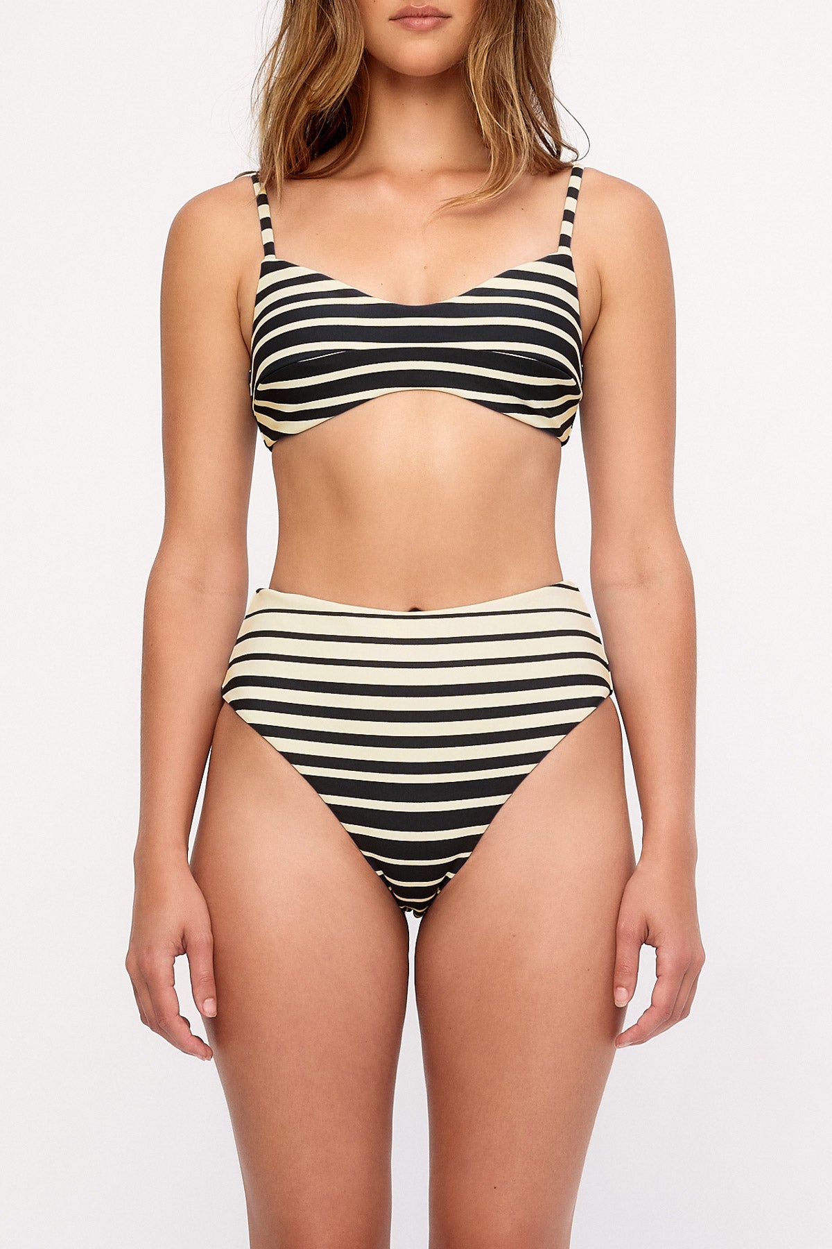 Bralette Top - Ombre Stripe