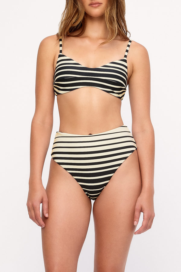 High Full Brief - Ombre Stripe