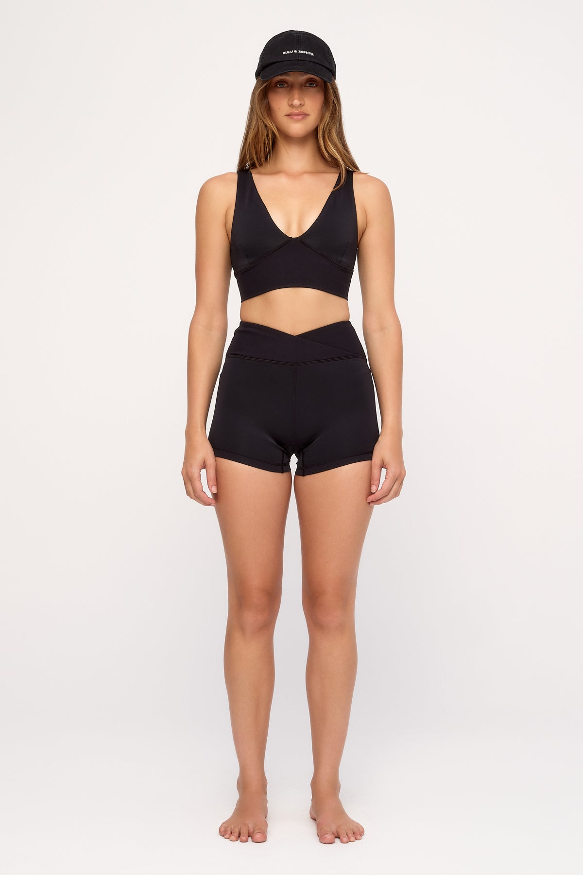 Crop Top - Black Tonal
