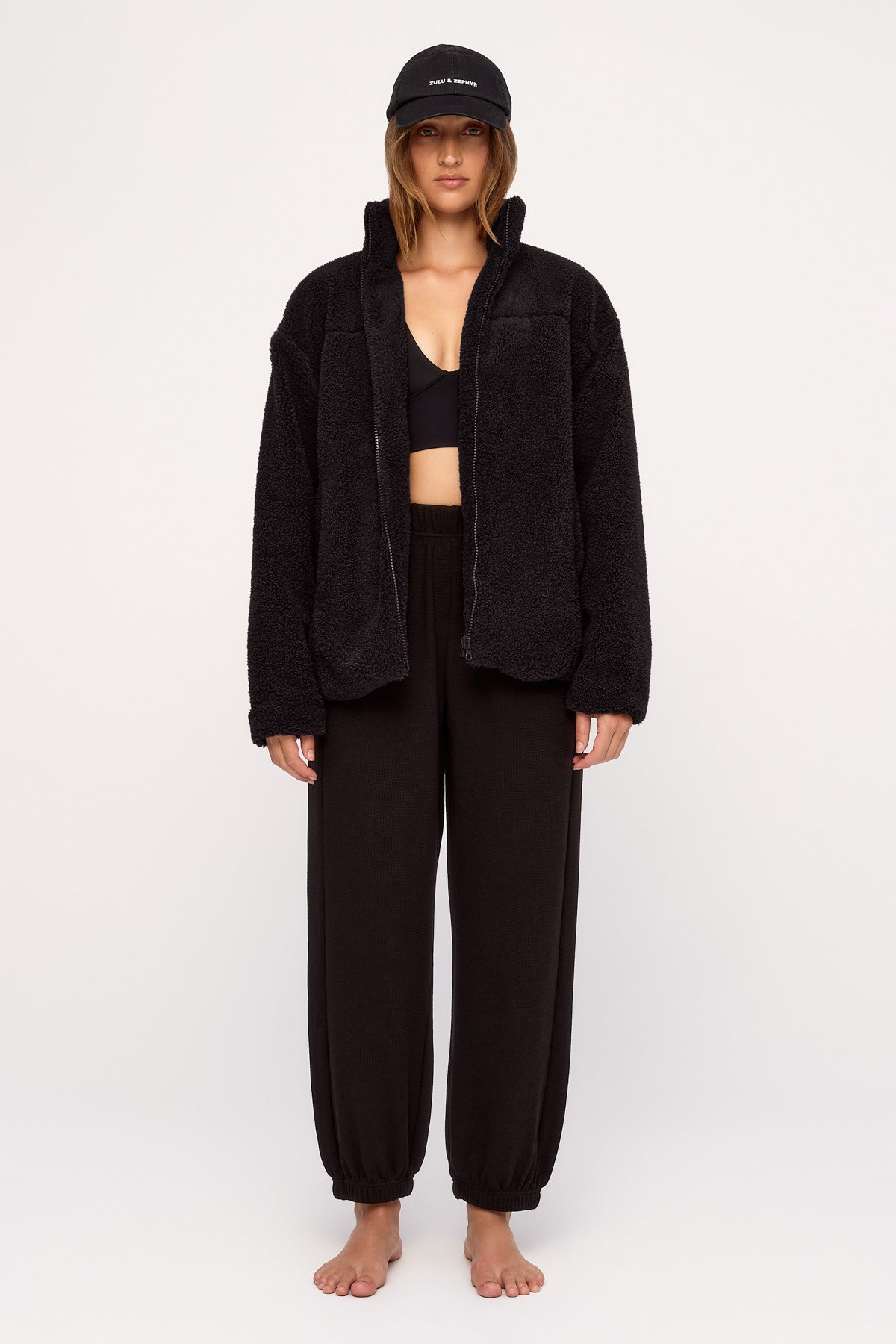 Sherpa Jacket - Black