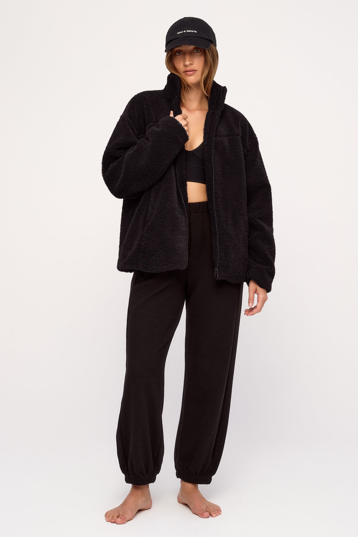 Sherpa Jacket - Black