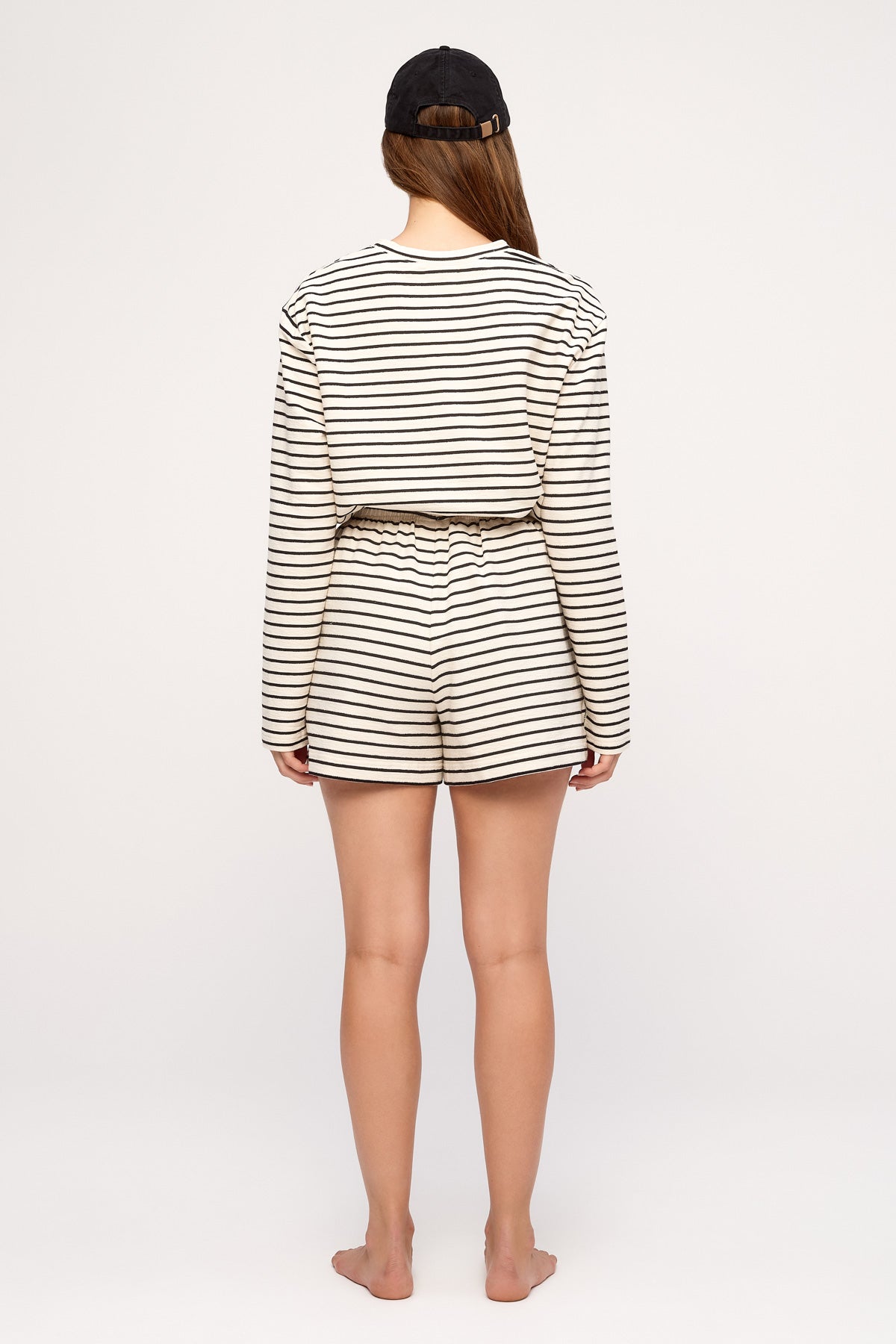 Jersey Sport Short - Black Stripe