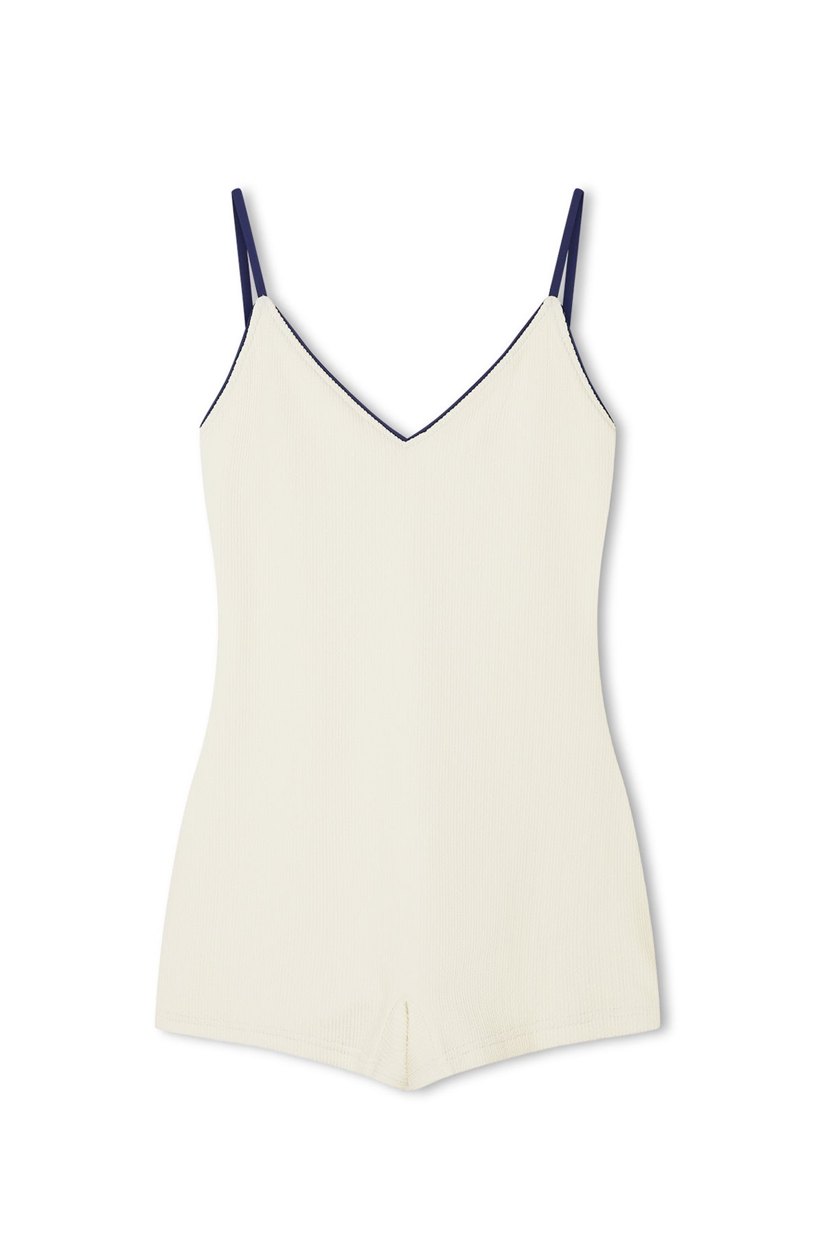 Crinkle Bodysuit - Coconut