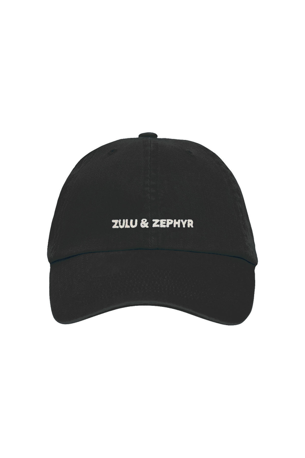 Zulu & Zephyr Canvas Cap - Black