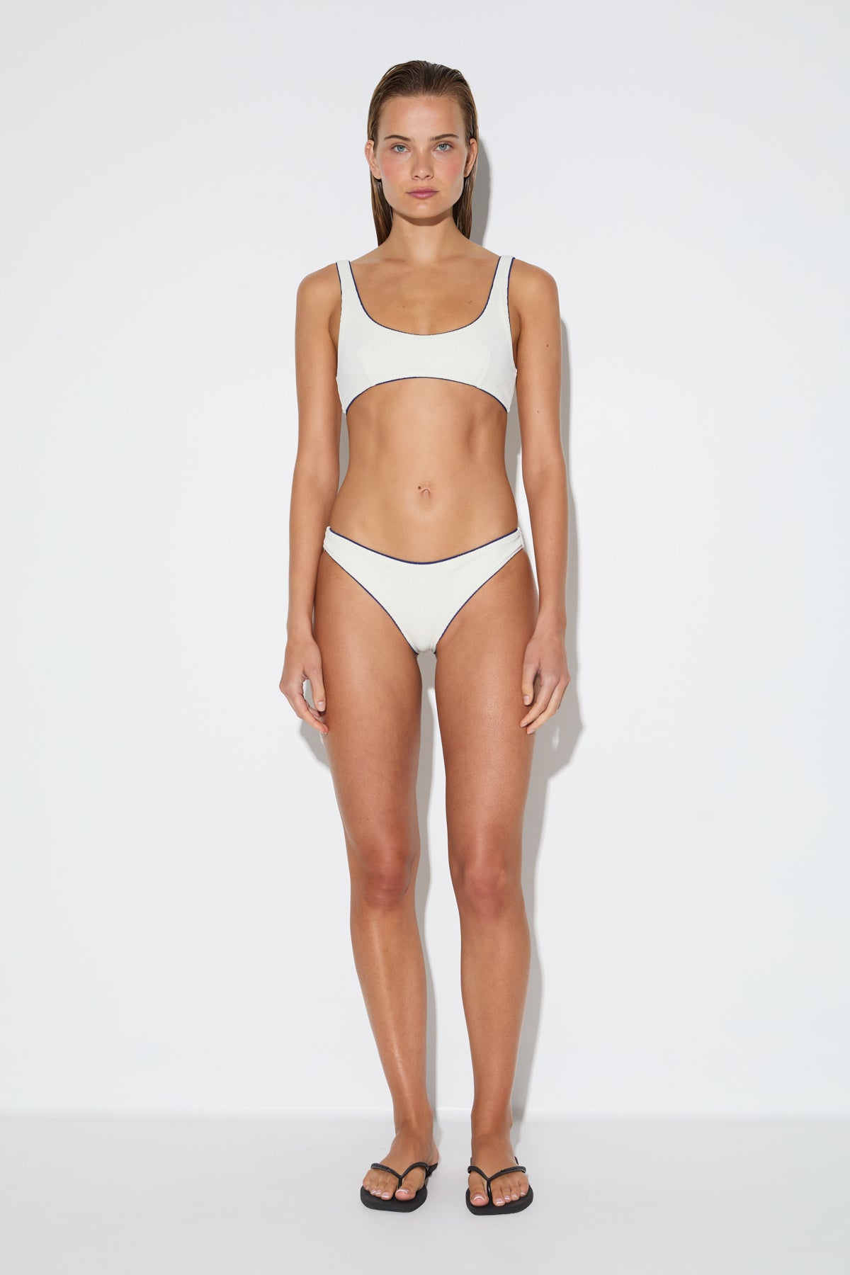 Crinkle Classic Brief - Coconut