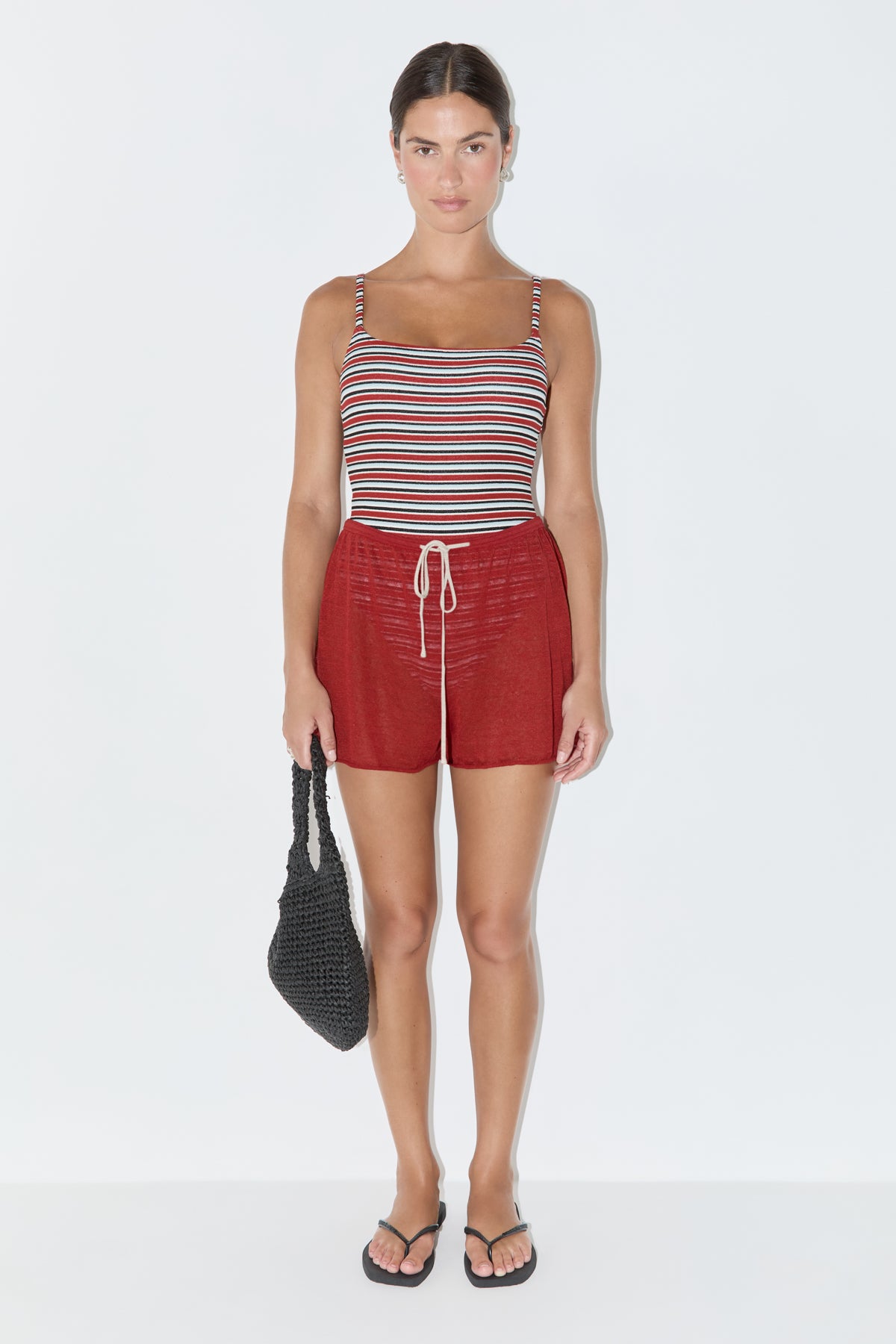 Knit Short - Red