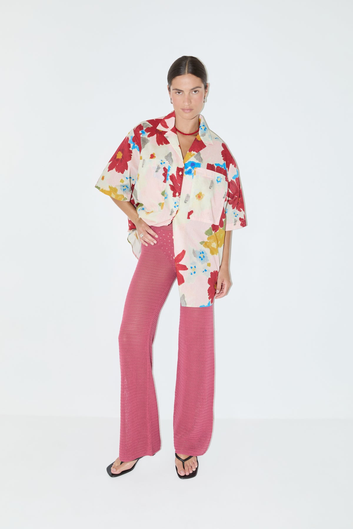 Cotton Shirt - Floral