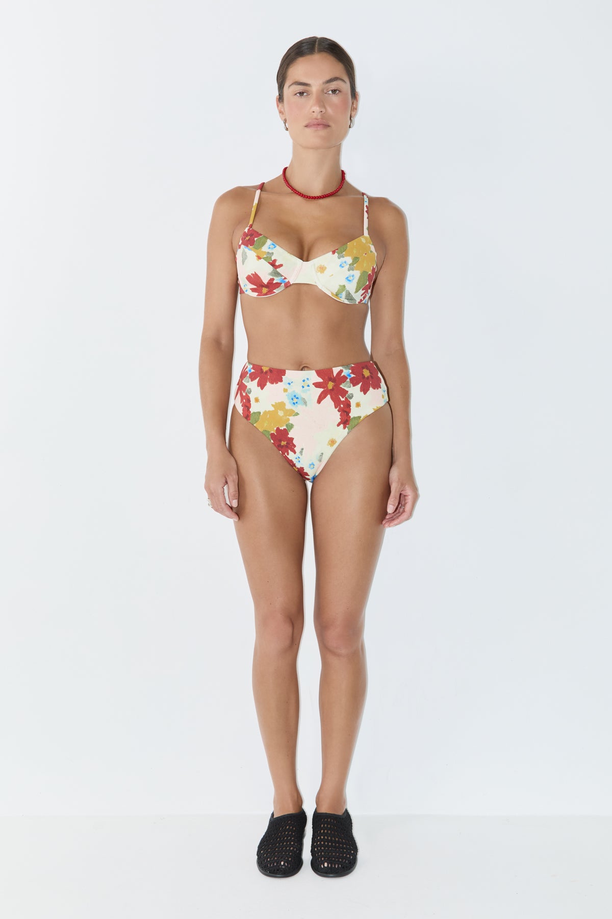 Waisted Full Brief - Floral