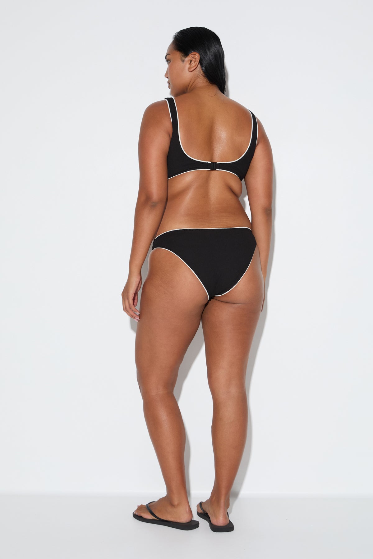 Crinkle Classic Brief - Black